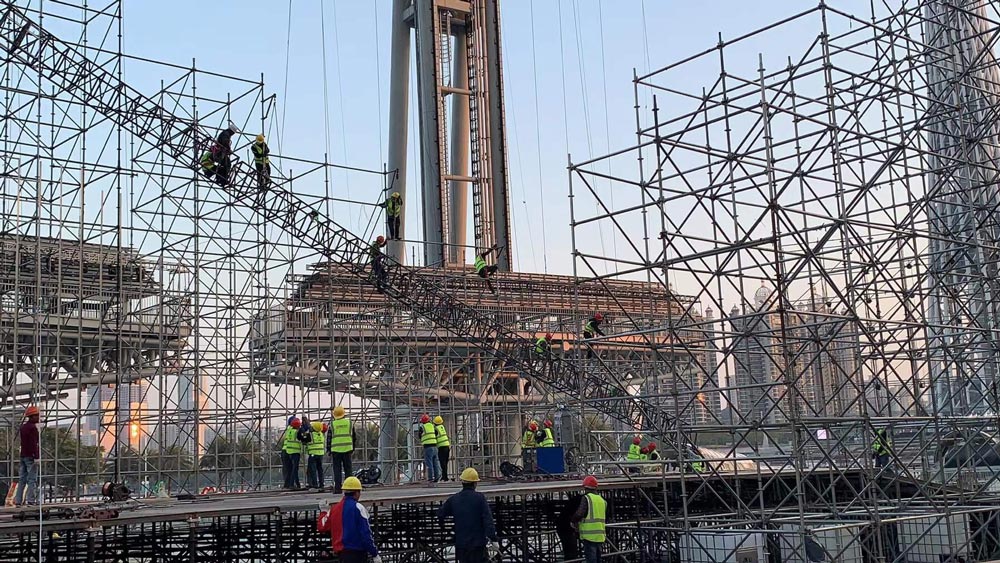 展會搭建公司帶大家認(rèn)識什么是舞臺桁架